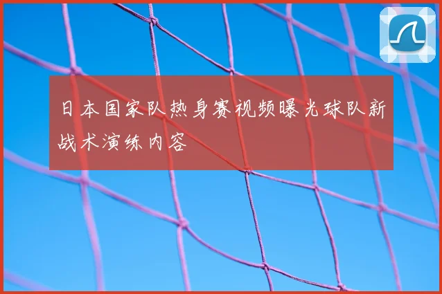 日本国家队热身赛视频曝光球队新战术演练内容